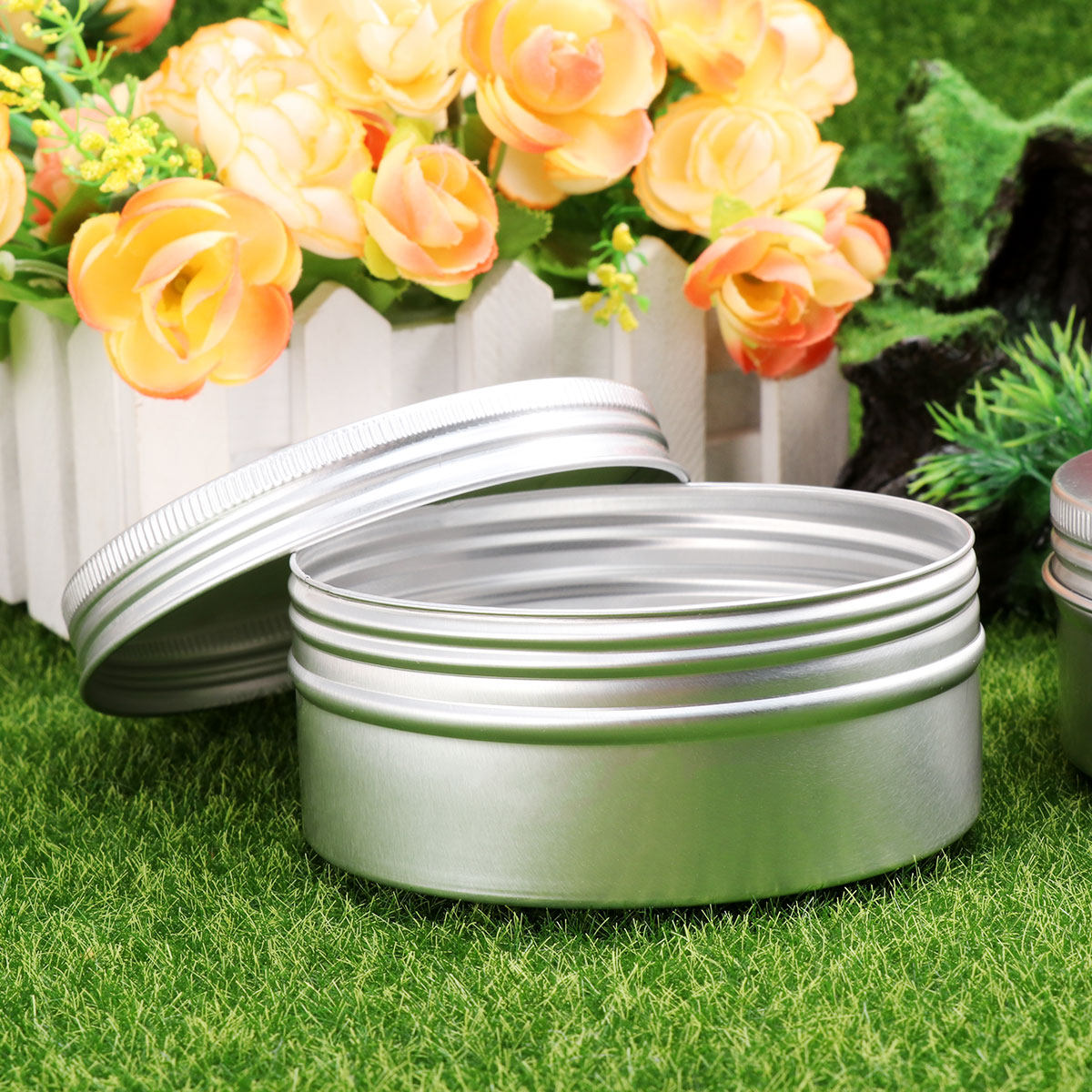 10 unidades de recipientes de  - Tin Container Lid avaliação e preço