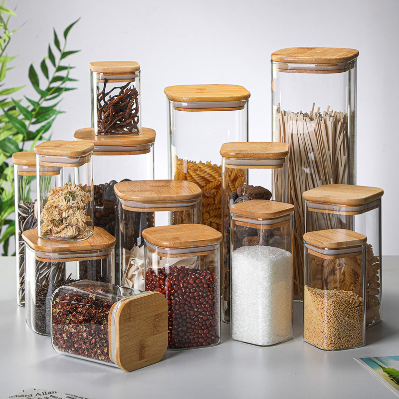 Transparente Latas De Vidro De - Tin Container Lid avaliação e preço